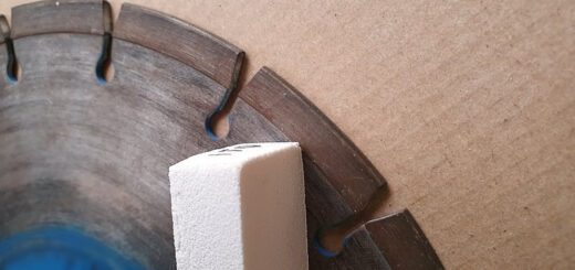 Jak nabrousit tupý diamantový kotouč?